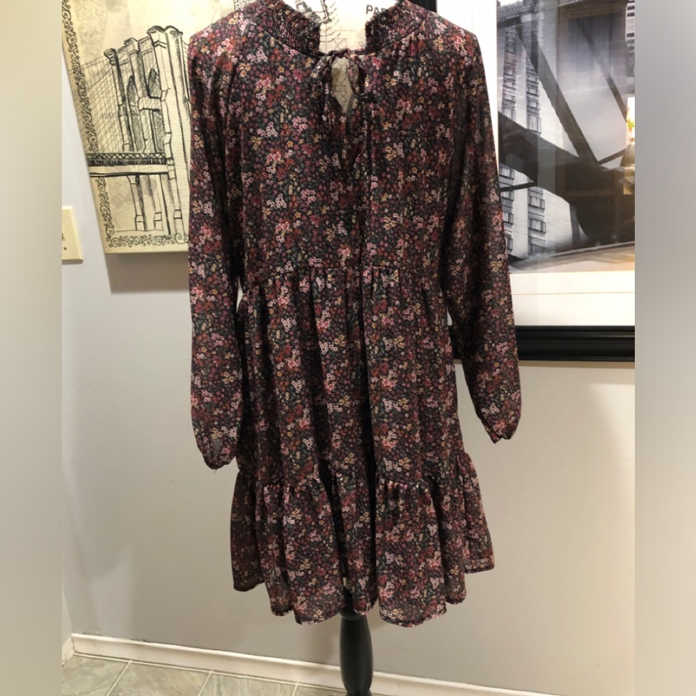 EUC Women’s Vintage American Eagle Cottagecore/Prairie Floral Dress